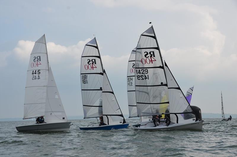 Rooster & Zest RS400 Southern Tour at Warsash photo copyright Andy Buchanan taken at Warsash Sailing Club and featuring the RS400 class