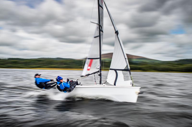 The One Bassenthwaite Lake Sailing Week photo copyright Peter Mackin taken at Bassenthwaite Sailing Club and featuring the RS400 class