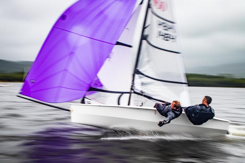 The One Bassenthwaite Lake Sailing Week photo copyright Peter Mackin taken at Bassenthwaite Sailing Club and featuring the RS400 class