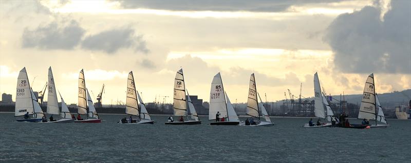 Bosun Bob's RS400s Frostie Series photo copyright Simon McIlwaine taken at Royal North of Ireland Yacht Club and featuring the RS400 class