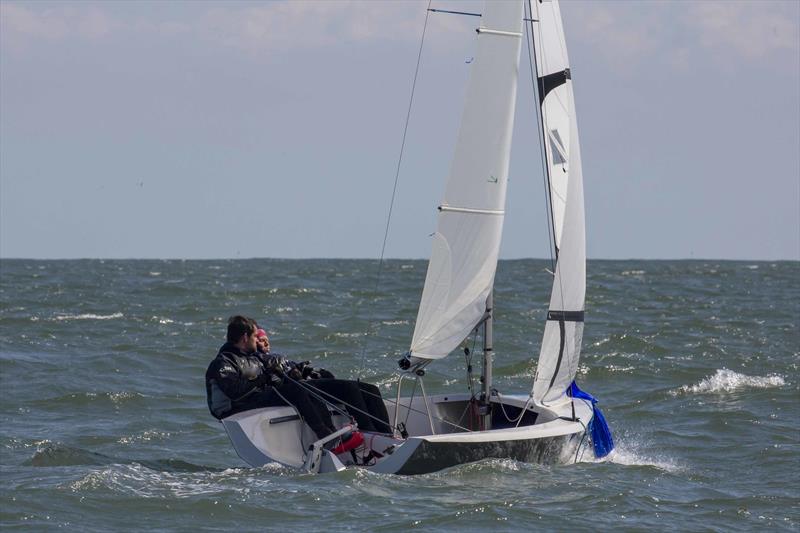 RS400 sailing upwind photo copyright Tim Olin / www.olinphoto.co.uk taken at South Shields Sailing Club and featuring the RS400 class