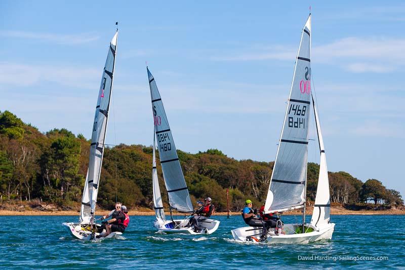 RS400s racing during Poole Week 2019 photo copyright David Harding / www.sailingscenes.com taken at Parkstone Yacht Club and featuring the RS400 class