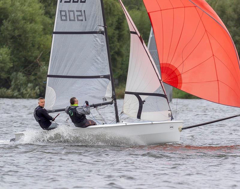 Club racing at Leigh & Lowton Sailing Club photo copyright Gerard van den Hoek taken at Leigh & Lowton Sailing Club and featuring the RS400 class