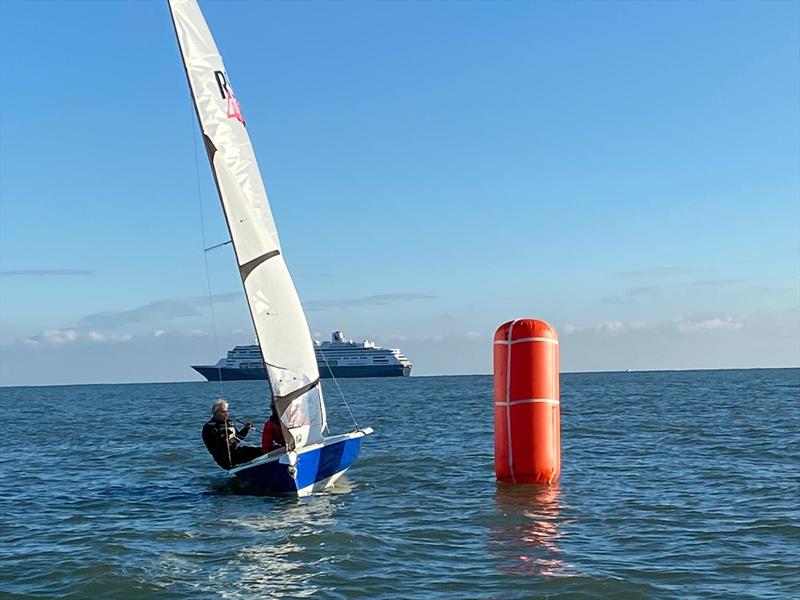 Paignton Christmas Cracker Pursuit Race photo copyright Andy Probert taken at Paignton Sailing Club and featuring the RS400 class