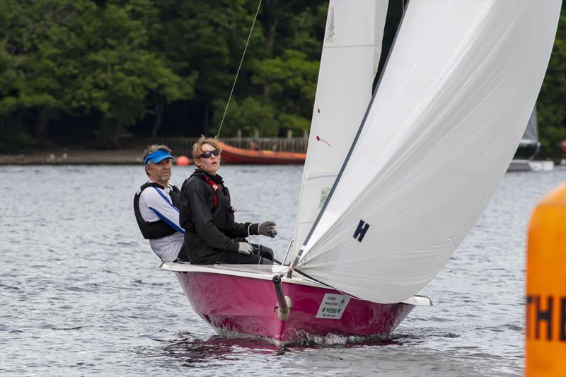 Lord Birkett Memorial Trophy at Ullswater: winners Alistair Coates and Ben Tylecote photo copyright Tim Olin / www.olinphoto.co.uk taken at Ullswater Yacht Club and featuring the RS400 class