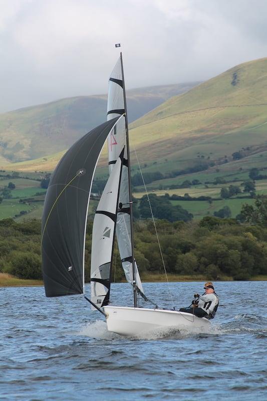 10th Great North Asymmetric Challenge photo copyright William Carruthers taken at Bassenthwaite Sailing Club and featuring the RS400 class