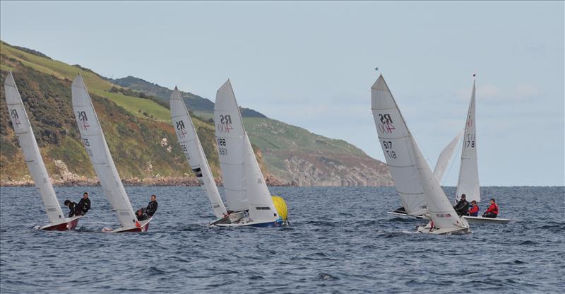 RS400s at Cushendall photo copyright Mary Farrell taken at Cushendall Sailing & Boating Club and featuring the RS400 class