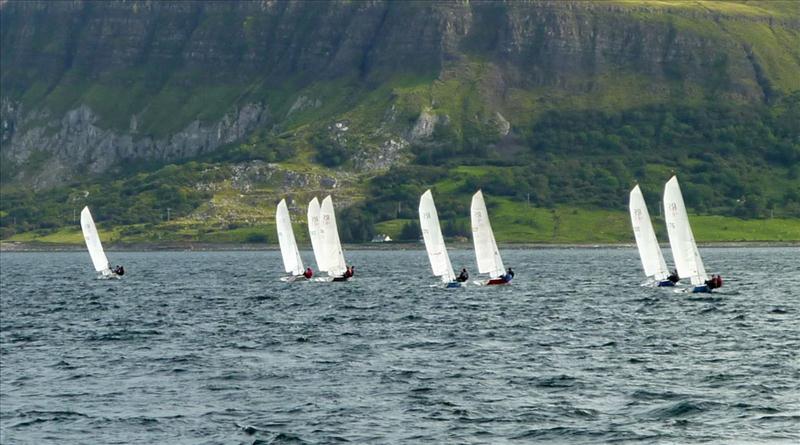 RS200/400 Irish Nationals at Cushendall photo copyright Damian Connon taken at  and featuring the RS400 class