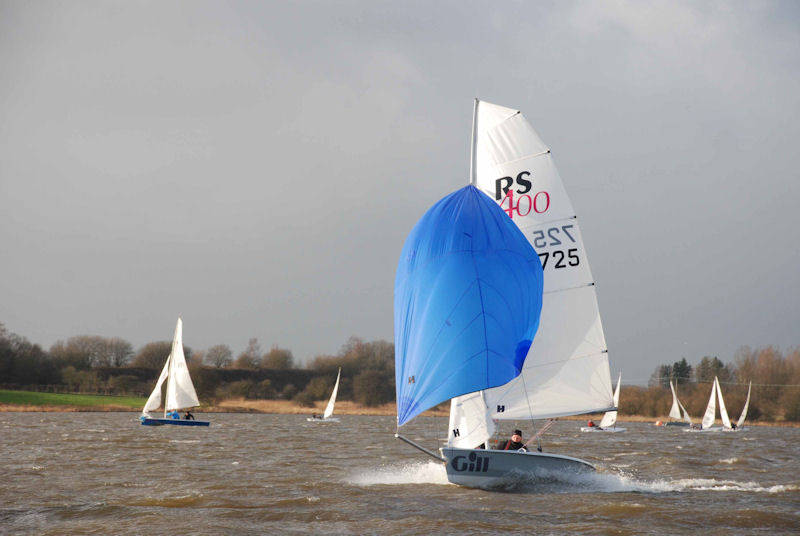 Tipsy Icicle Series day 3 photo copyright Paul Allen taken at Leigh & Lowton Sailing Club and featuring the RS400 class