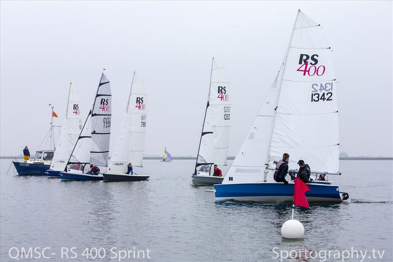 RS400 Sprint at Queen Mary photo copyright Alex Irwin / www.sportography.tv taken at Queen Mary Sailing Club and featuring the RS400 class