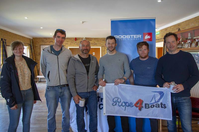 (L-R) Izzy Robertson, Sean Cleary, Mark Lunn, Mike Simms, Jack Holden and Dave Exley - RS400 Northern Championship at South Shields photo copyright Tim Olin / www.olinphoto.co.uk taken at South Shields Sailing Club and featuring the RS400 class