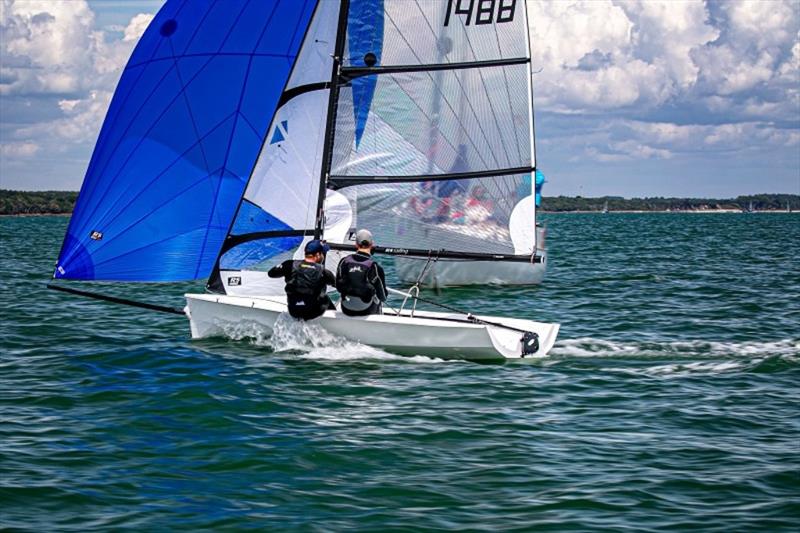 RS400 Summer Championship 2019 at Lymington Town Sailing Club photo copyright Sportography taken at Lymington Town Sailing Club and featuring the RS400 class