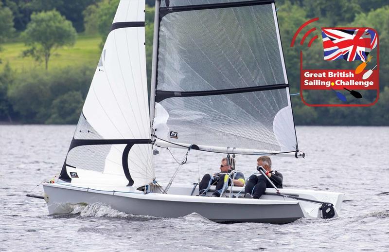 Bala Long Distance Race 2019 photo copyright Tim Olin / www.olinphoto.co.uk taken at Bala Sailing Club and featuring the RS400 class