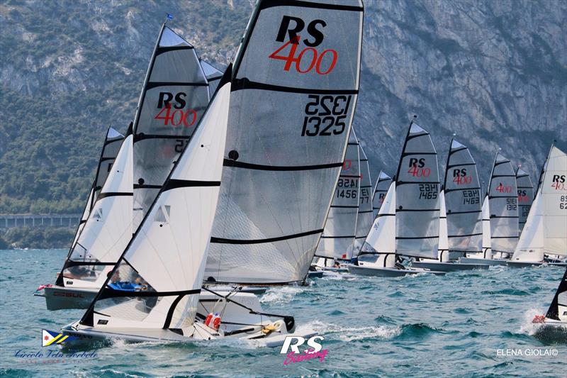RS400 European Championship at Lake Garda - Day 3 photo copyright Elena Giolai taken at  and featuring the RS400 class