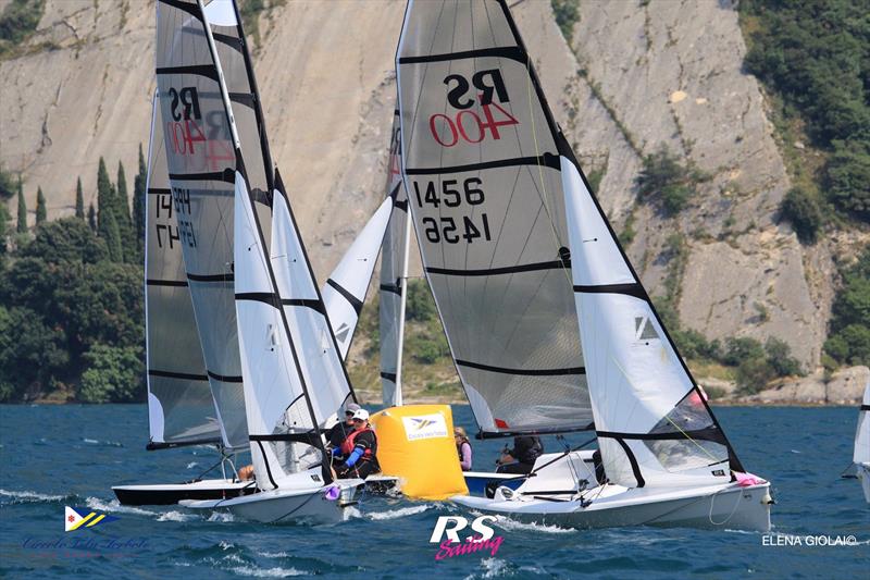 RS400 European Championship at Lake Garda - Day 3 photo copyright Elena Giolai taken at  and featuring the RS400 class