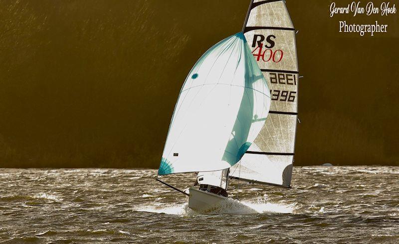 Leigh & Lowton Revett Series day 6 photo copyright Gerard van den Hoek taken at Leigh & Lowton Sailing Club and featuring the RS400 class