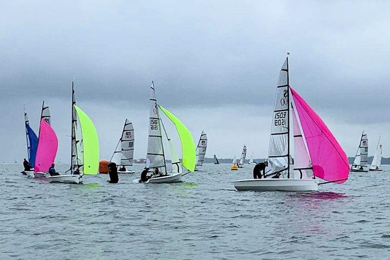 Rooster West Country Boat Repairs RS400 Southern Tour at Warsash photo copyright WSC taken at Warsash Sailing Club and featuring the RS400 class