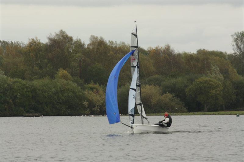 Hamish Gledhill with youngest crew (16) Tom Coates - RS400 Winter Championships photo copyright Adam Catlow taken at Leigh & Lowton Sailing Club and featuring the RS400 class