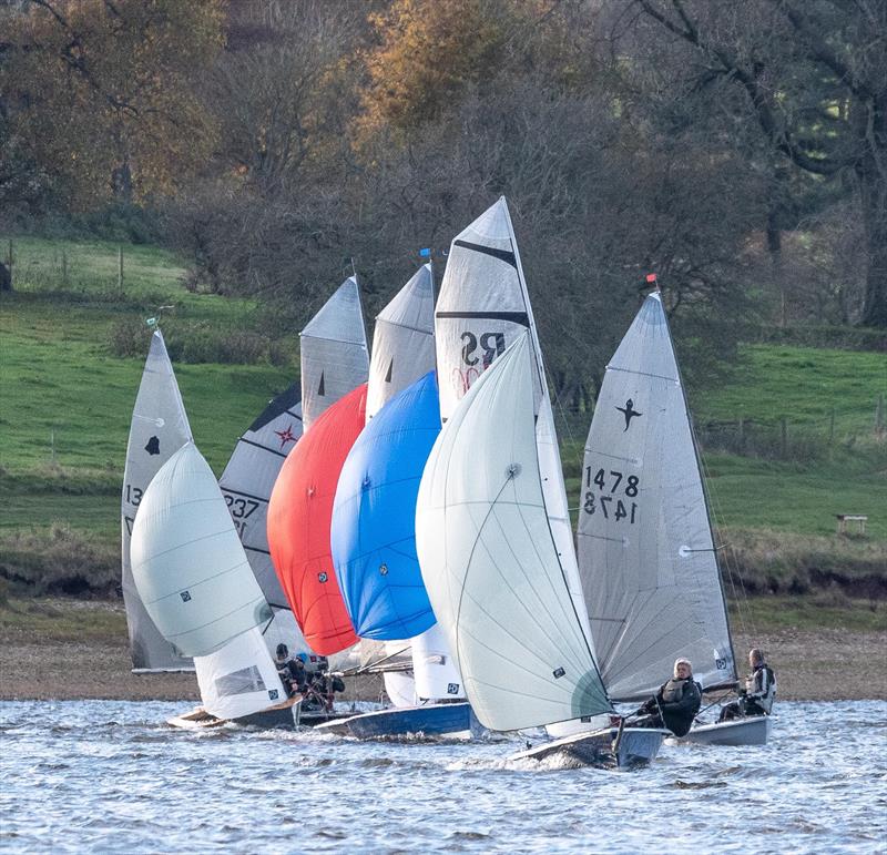 Blithfield Barrel 2021/22 Round 1 photo copyright Iain Ferguson taken at Blithfield Sailing Club and featuring the RS400 class