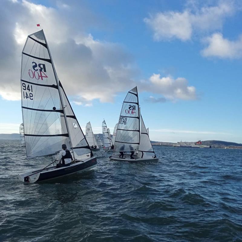 Rockshore / Bosun Bobs RS400 Winter Series at RNIYC day 4 photo copyright Gerry Reid taken at Royal North of Ireland Yacht Club and featuring the RS400 class