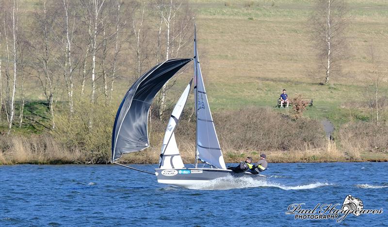 RS400 Trident UK and Rooster Winter Championships 2022 photo copyright Paul Hargreaves Photography taken at Leigh & Lowton Sailing Club and featuring the RS400 class