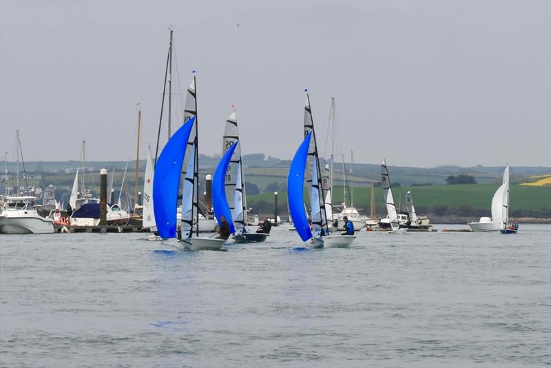 Rooster West Country Boat Repairs RS400 Southern Tour at Salcombe photo copyright Lucy Burn taken at Salcombe Yacht Club and featuring the RS400 class