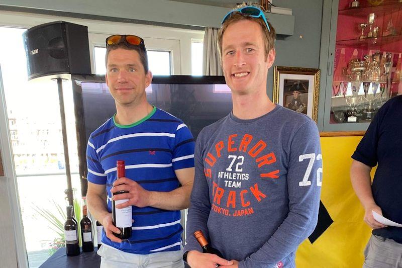 Nick Charles and Chris Martin take second in the Rooster West Country Boat Repairs RS400 Southern Tour at Arun photo copyright Trisha Clancy taken at Arun Yacht Club and featuring the RS400 class