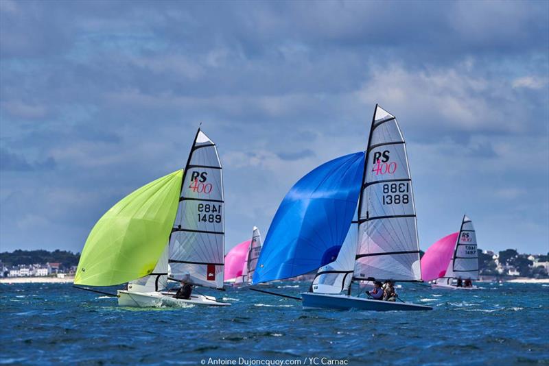 Salcombe Gin Eurocup at Carnac photo copyright Antoine Dujoncquoy taken at Yacht Club de Carnac and featuring the RS400 class