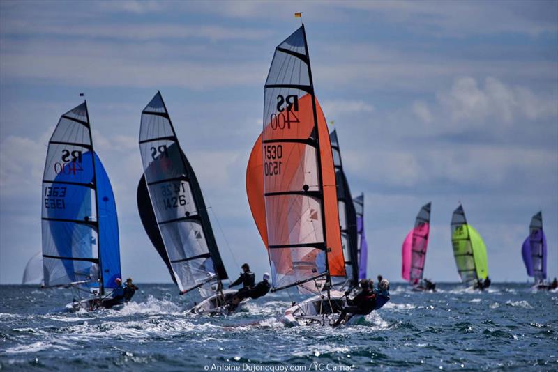 Salcombe Gin Eurocup at Carnac photo copyright Antoine Dujoncquoy taken at Yacht Club de Carnac and featuring the RS400 class