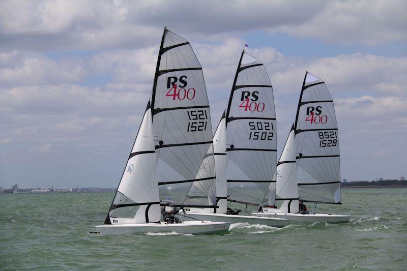 Rooster West Country Boat Repairs RS400 Southern Tour at Warsash - photo © Richard Jarman