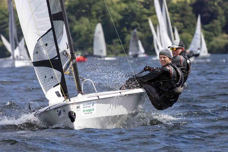 RS400s in the Lord Birkett Trophy at Ullswater photo copyright Tim Olin / www.olinphoto.co.uk taken at Ullswater Yacht Club and featuring the RS400 class