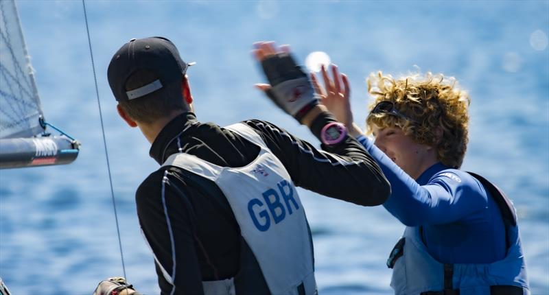 Roo and Calum win day 4 - Noble Marine Rooster RS400 Nationals photo copyright Steve Fraser taken at East Lothian Yacht Club and featuring the RS400 class