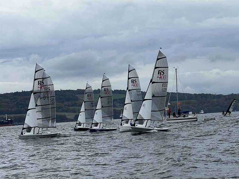 Dalgety Bay Sailing Club Regatta photo copyright Steve Webb taken at Dalgety Bay Sailing Club and featuring the RS400 class