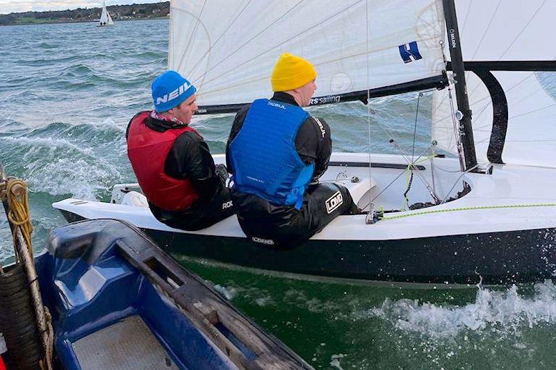 Day 3 of the Rockshore / Bosun Bobs RS400 Winter Series at Royal North of Ireland YC photo copyright Zac Dalzell taken at Royal North of Ireland Yacht Club and featuring the RS400 class