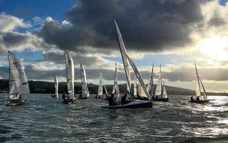 Rockshore / Bosun Bobs RS400 Winter Series at Royal North of Ireland YC day 6 photo copyright Zak Dalzell  taken at Royal North of Ireland Yacht Club and featuring the RS400 class