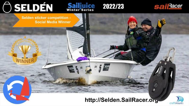 Seldén SailJuice Winter Series - Seldén sticker competition - social media winner photo copyright Tim Olin / www.olinphoto.co.uk taken at  and featuring the RS400 class
