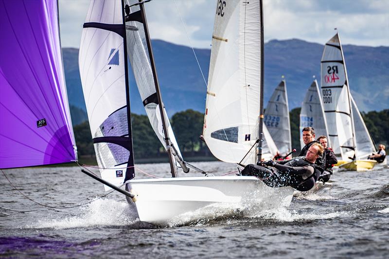 Craftinsure Bass Week photo copyright Pete Mackin taken at Bassenthwaite Sailing Club and featuring the RS400 class