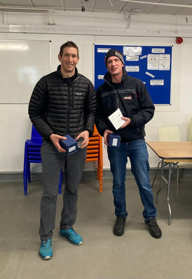 Tom Halhead and Paul Hilliar finish 2nd in the RS400 Rope4Boats Southern Tour at Queen Mary photo copyright Paul Stainsby taken at Queen Mary Sailing Club and featuring the RS400 class