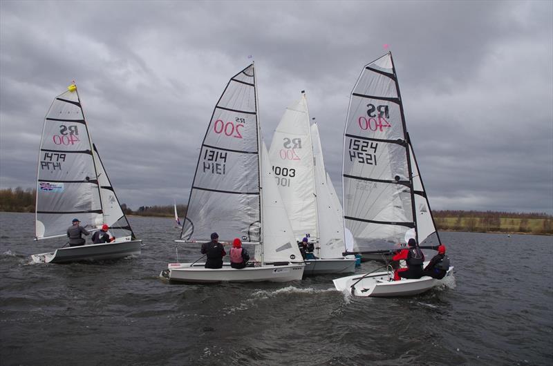 Leigh & Lowton SC Tipsy Icicle Series photo copyright L&LSC taken at Leigh & Lowton Sailing Club and featuring the RS400 class