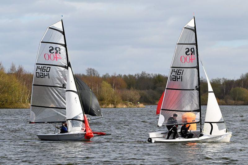 Winter Championships sponsored by Trident UK and Rooster at Leigh & Lowton photo copyright Dave Heaton taken at Leigh & Lowton Sailing Club and featuring the RS400 class