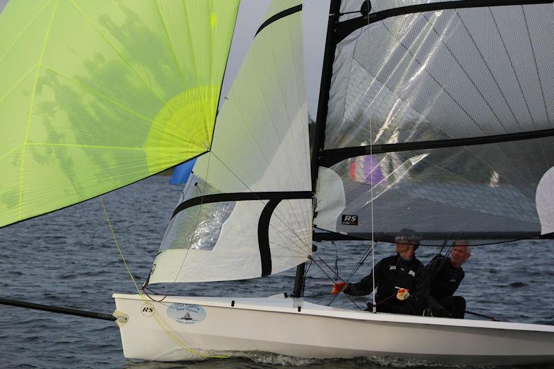 Llandegfedd Wednesday evening racing photo copyright Mark Williams taken at Llandegfedd Sailing Club and featuring the RS400 class