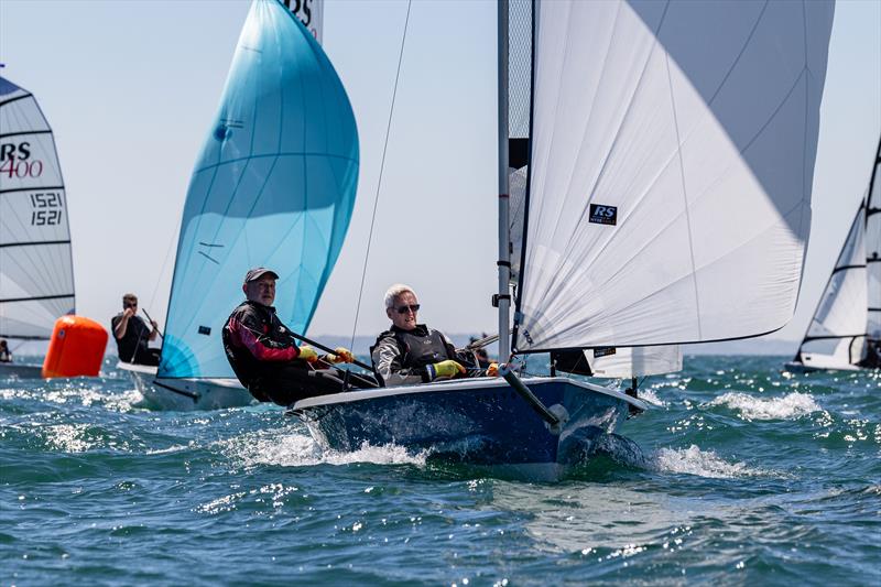 RS400 Southern Championship at the Salcombe Gin RS Summer Regatta photo copyright Phil Jackson / Digital Sailing taken at Hayling Island Sailing Club and featuring the RS400 class