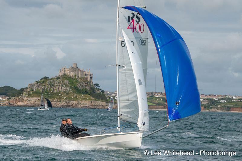 Noble Marine Rooster RS400 National Championships 2023 day 4 photo copyright Lee Whitehead / Photolounge taken at Mount's Bay Sailing Club, England and featuring the RS400 class