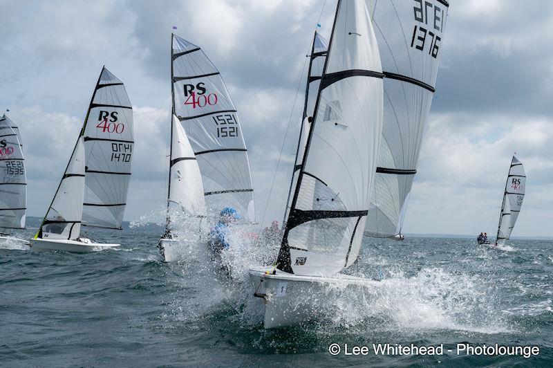 Noble Marine Rooster RS400 National Championships 2023 day 5 photo copyright Lee Whitehead / Photolounge taken at Mount's Bay Sailing Club, England and featuring the RS400 class