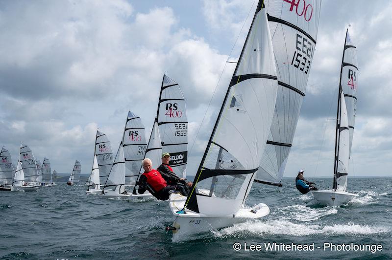 Noble Marine Rooster RS400 National Championships 2023 day 5 photo copyright Lee Whitehead / Photolounge taken at Mount's Bay Sailing Club, England and featuring the RS400 class