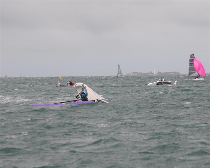 Lymington Dinghy Regatta 2023 photo copyright Polly Thornton taken at Lymington Town Sailing Club and featuring the RS400 class