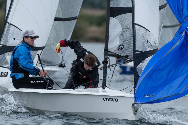 Nick Craig and Toby Lewis win the RS400 Rope4Boats Inland Championship at Grafham Water photo copyright Paul Sanwell / OPP taken at Grafham Water Sailing Club and featuring the RS400 class