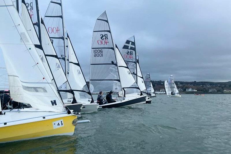 Bosun Bob's/Rockshore RS400 Winter Series day 3 photo copyright Emma Jane Boland taken at Royal North of Ireland Yacht Club and featuring the RS400 class