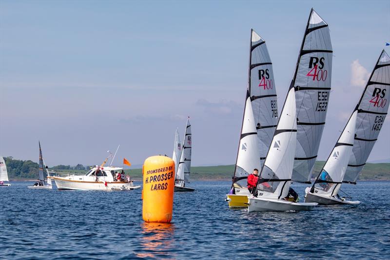 Stewart Brewing RS 400 Scottish Tour Event 2 at the Largs Sailing Club Harken One Design Regatta - photo © Glenn Andrews