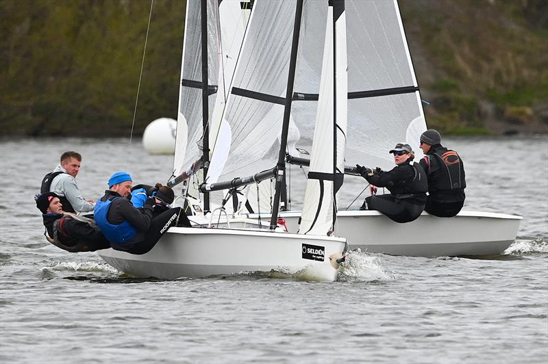 RS400 TridentUK Northern Tour at Leigh & Lowton photo copyright David Heaton Photography taken at Leigh & Lowton Sailing Club and featuring the RS400 class